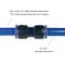 Primefit 1/2-in. Push to Connect STRAIGHT Fitting for 1/2-in. OD Air Tubing, 4PK PC1212S-4 - alternate 2